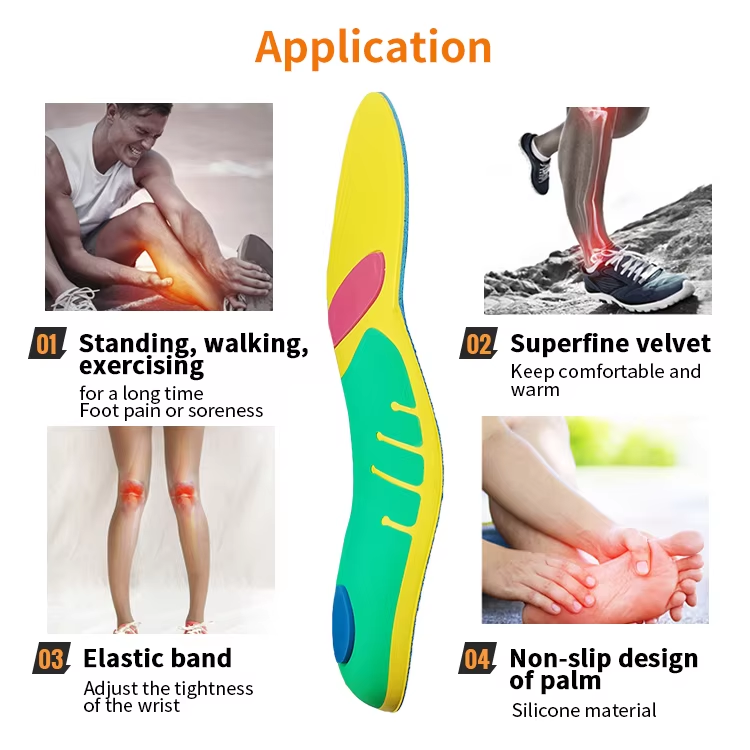 Dual-layer rigid arch support - TPU arch shell with EVA shock absorption